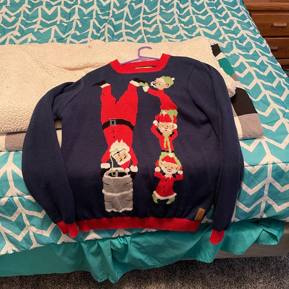 Tipsy elf ugly Christmas sweater